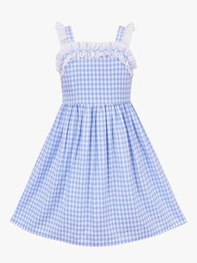 Sunny Fashion Girls Dress Ladybug Polka Dot Bow Tie